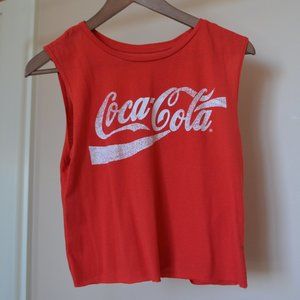 American Eagle Coca-Cola Crop Tank